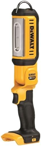 DEWALT 20V MAX LED Work Light, Rechargeable Flashlight, Pivoting Head, Bare Tool