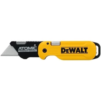Dewalt Atomic Compact Series Push And Flip Folding Utility Knife