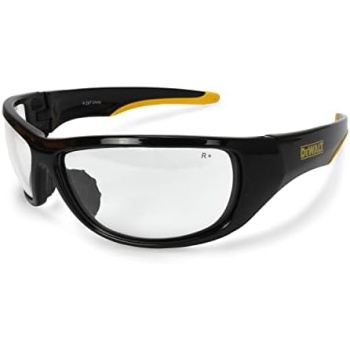 Dewalt Dominator Safety Glasses Dpg94 Unisex Adult Non Slip Polarized Mirrored