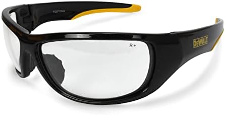 Dewalt Dominator Safety Glasses Dpg94 Unisex Adult Non Slip Polarized Mirrored