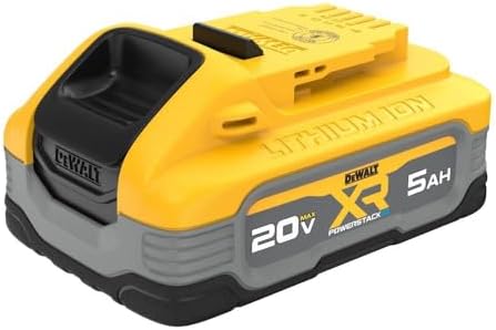 DEWALT 20V MAX XR POWERSTACK 5 Ah Lithium Ion Battery (DCBP520)