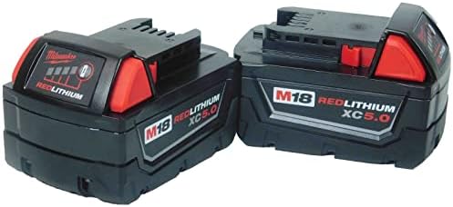 Milwaukee 48-11-1852 M18 REDLITHIUM XC 5 Ah Lithium-Ion Extended Capacity