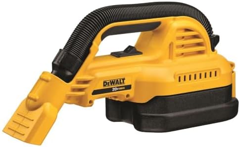 DEWALT 20V MAX Hand Vacuum, Cordless, for Wet or Dry Surfaces, 1/2-Gallon Tank