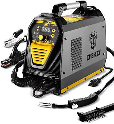 DEKOPRO 135Amp MIG/MMA Welder,110V Flux MIG/Stick/Gass MIG 3 in 1 welding