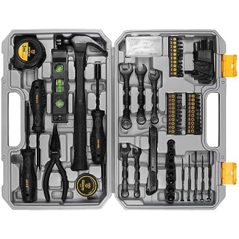 DEKOPRO Tool Kit Set Box Home Repair Tools Basic Hand Toolbox Sets