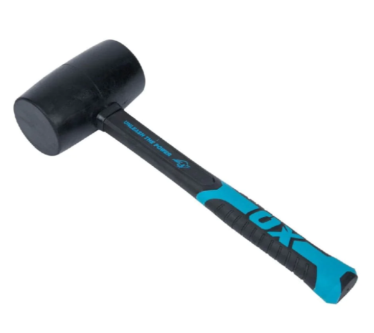 OX Tools OX-T081724 680g (24oz) Rubber Mallet