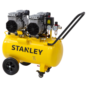 Stanley Air Compressor Silenced 2.75HP 50 Litre Tank