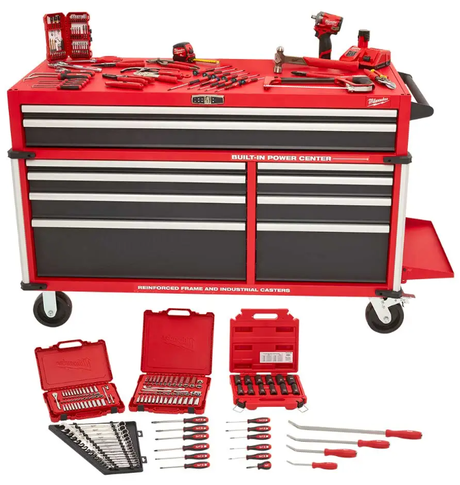 MILWAUKEE 238 PIECE 56" AUTOMOTIVE STARTER TOOLKIT MTK238C56S