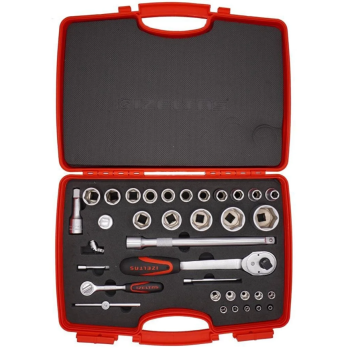 İzeltaş İzeltaş 1/4” - 1/2” Hexagonal Socket Wrench Set 35 Pieces