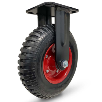 Grip 42089 206mm 235kg Rubber Wheel Steel Core Fixed Castor