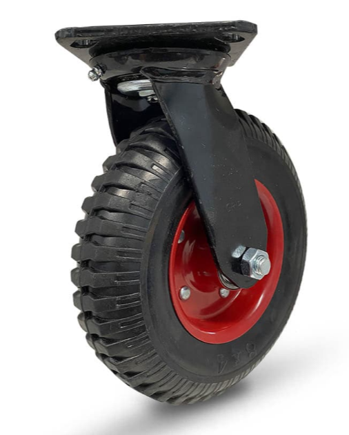 Grip 42090 206mm 235kg Rubber Wheel Steel Core Swivel Castor
