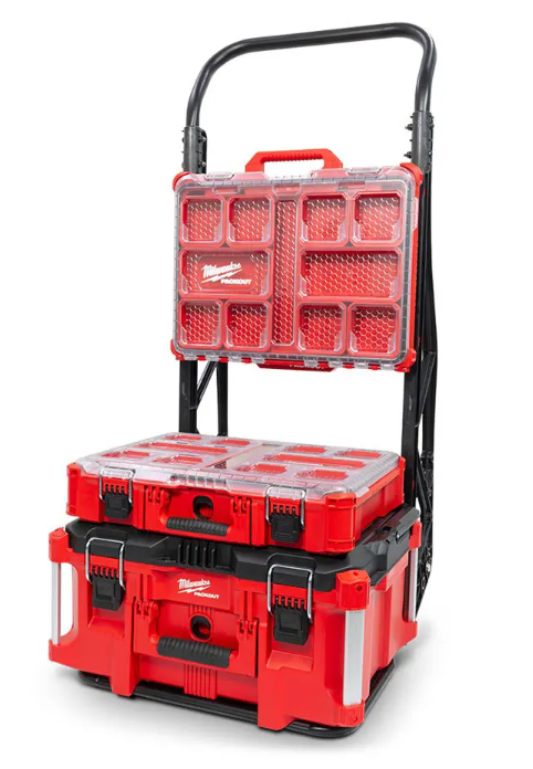 MILWAUKEE PACKOUT™ 4 PIECE TROLLEY STORAGE SYSTEM 48228425 48228430 48228431 48228415