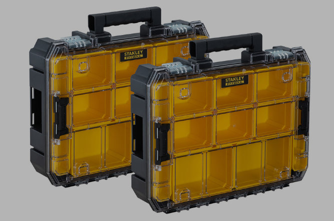 Stanley FatMax Pro-Stack Organiser Twin Pack